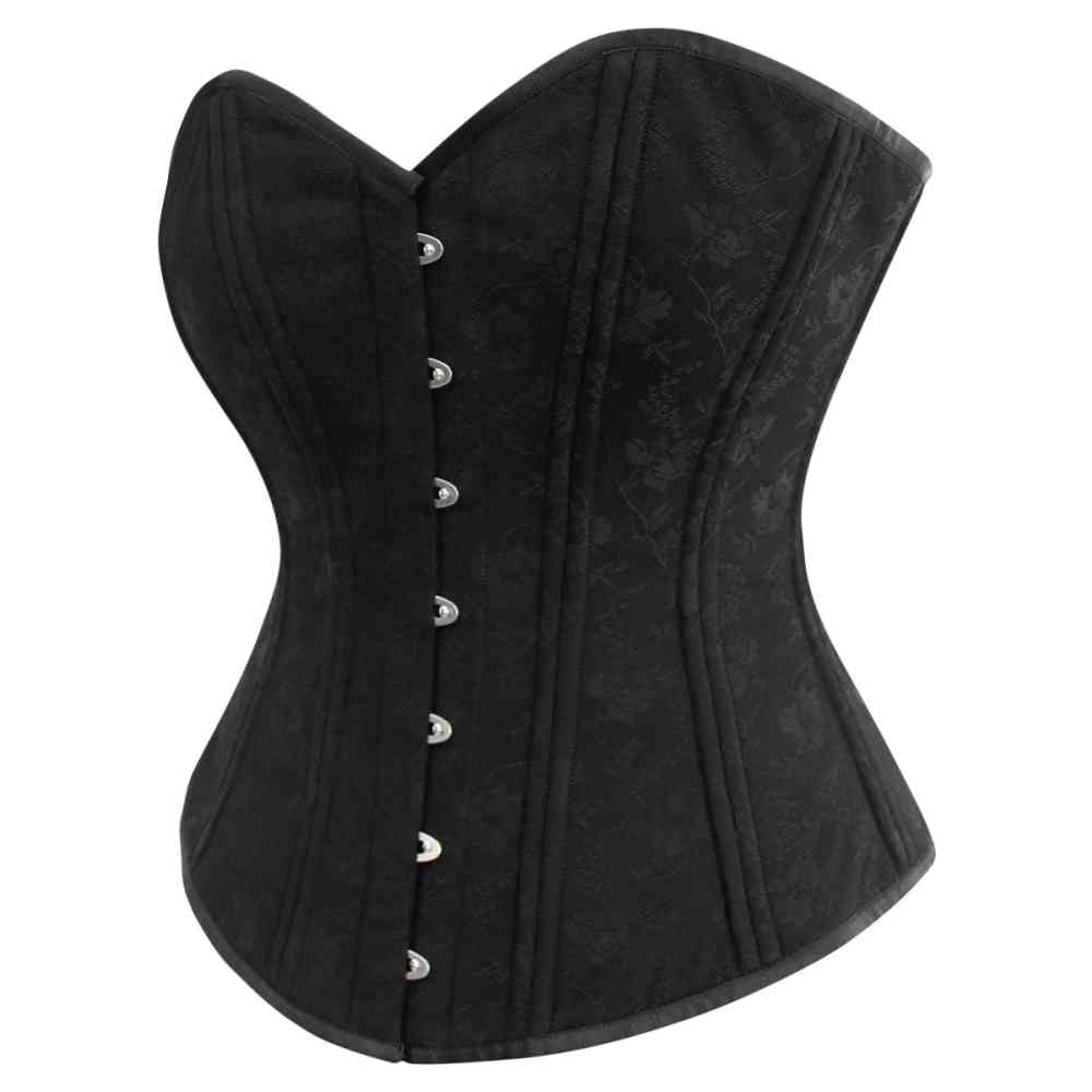 Attitude Corsets - Malene Overbust corset - Black